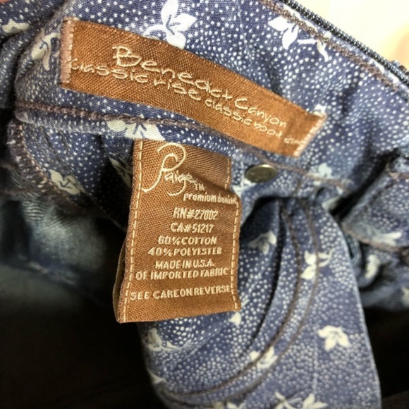 Paige Premium Denim Benedict Canyon Dark Jeans - Picture 7 of 8